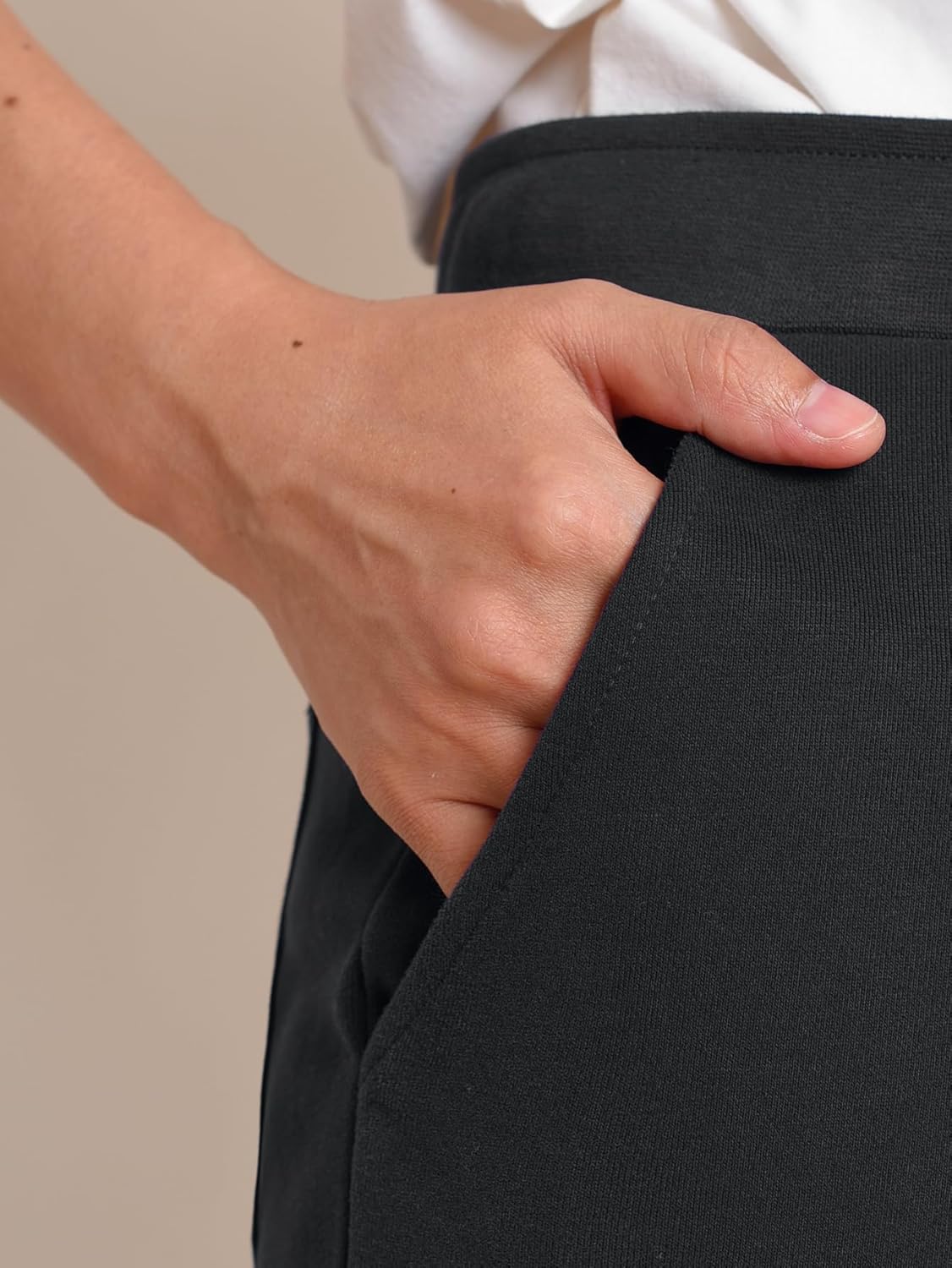 Weintee Women's Petite Sweatpants Jogging Pants with Pockets - Image 3