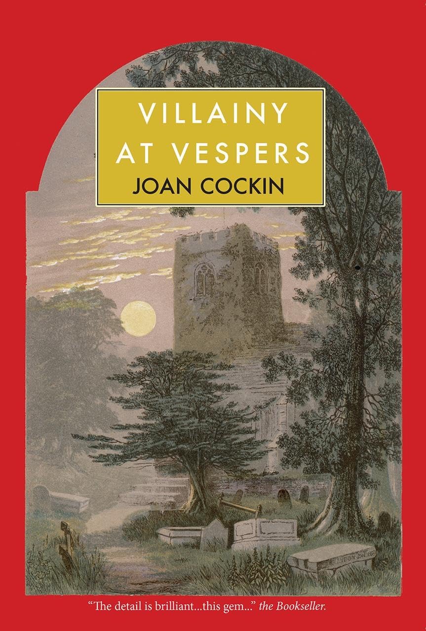 Villainy At Vespers by Joan Cockin (Paperback Book)