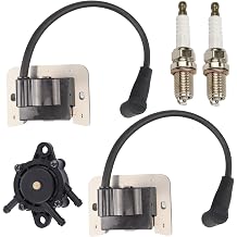 2PCS 24-584-01S Ignition Coil with Spark Plug for MTD 2054F CH20 CH18 CH20QS CH20S CH20GS CH18GS Engine