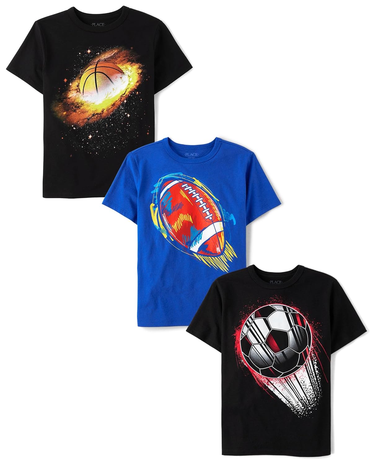 The Children’s Place Camisetas esportivas de manga curta