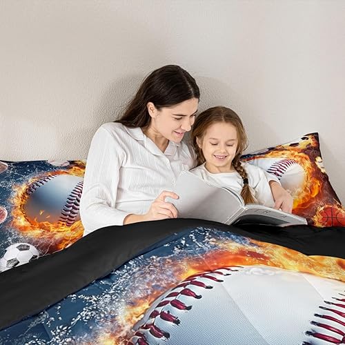 Vista 212 de Juego de edredón de bandera estadounidense, juego de ropa de cama tamaño Queen, juego de ropa de cama militar con armas del ejército para niños