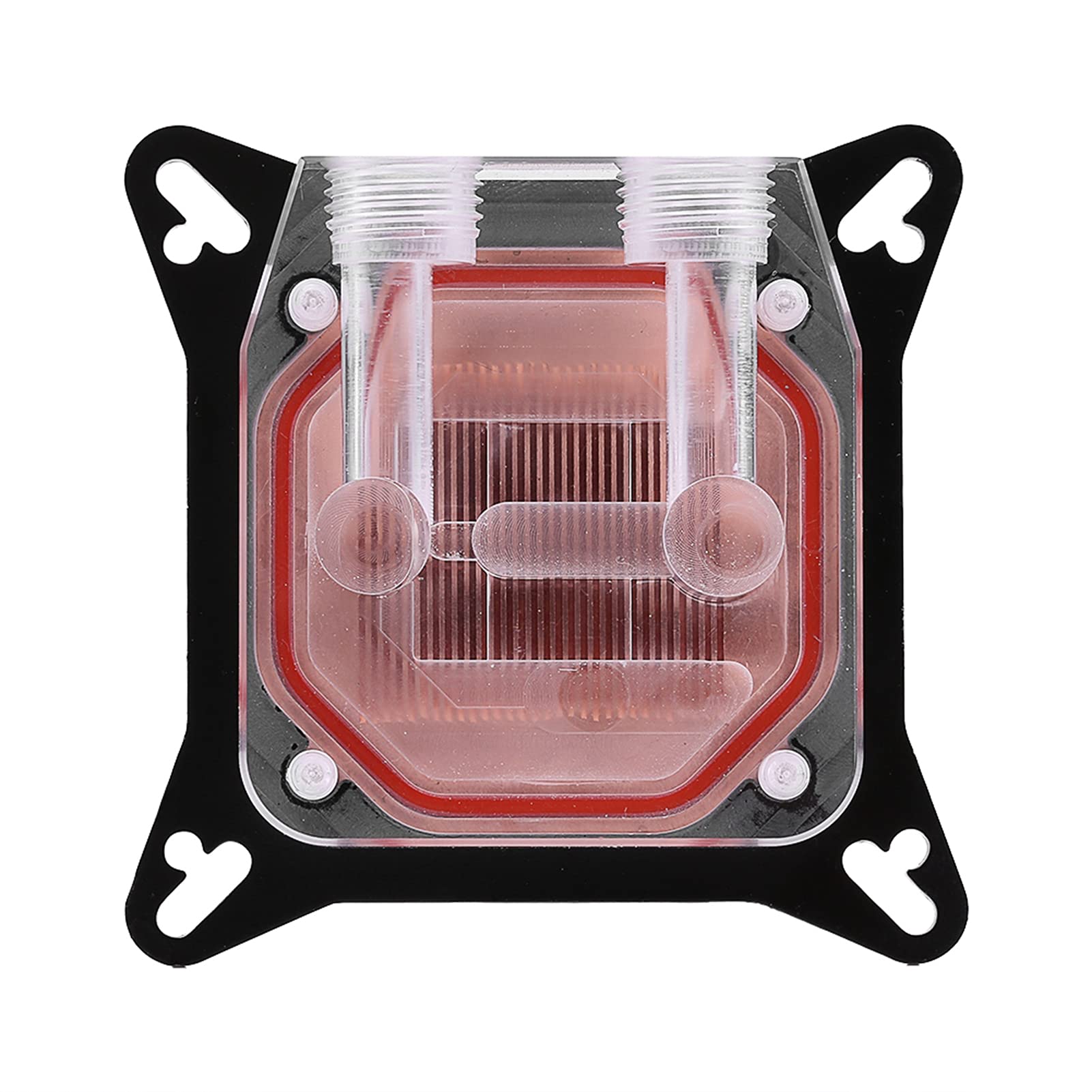 Copper Water Block, Anti-Oxidization Durable 12.9mm GPU Water Block, with POM Cover for GPU PC-image-5