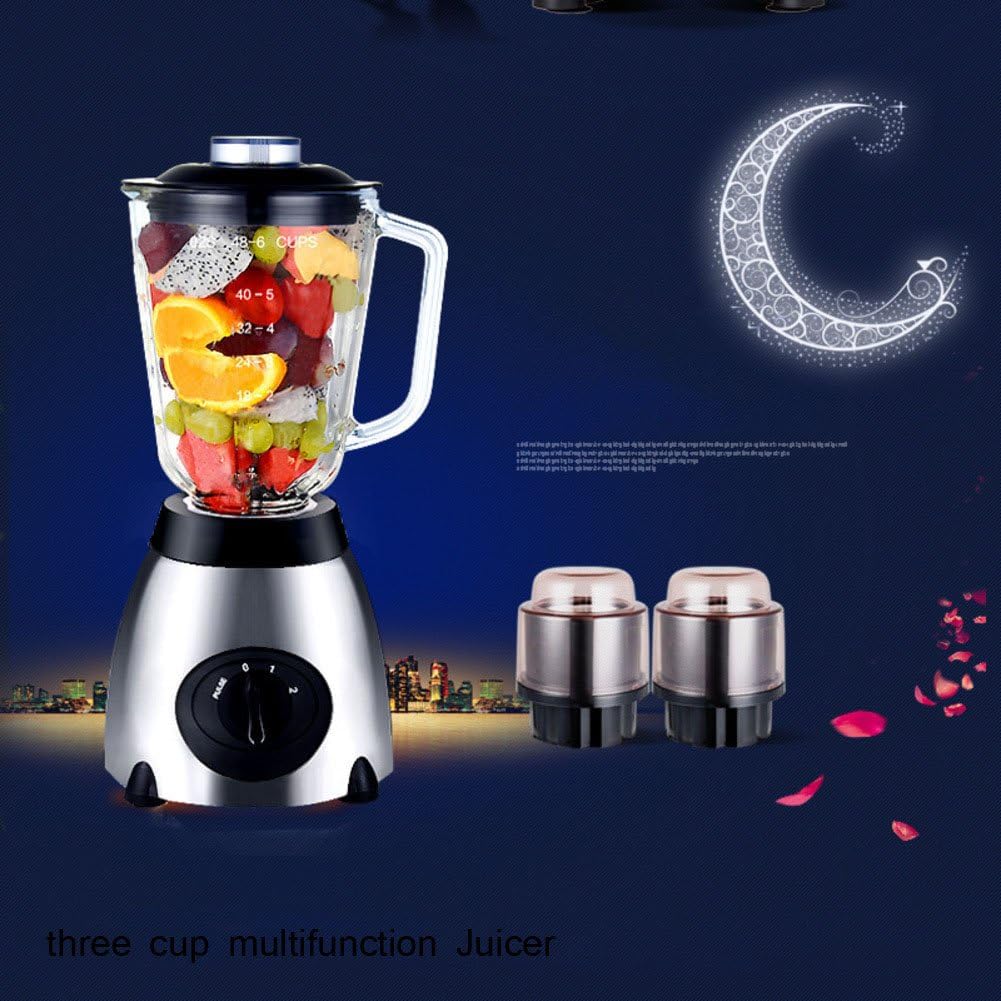 W&lx Household Glass Mixer Juice Extractor Electric Grinder