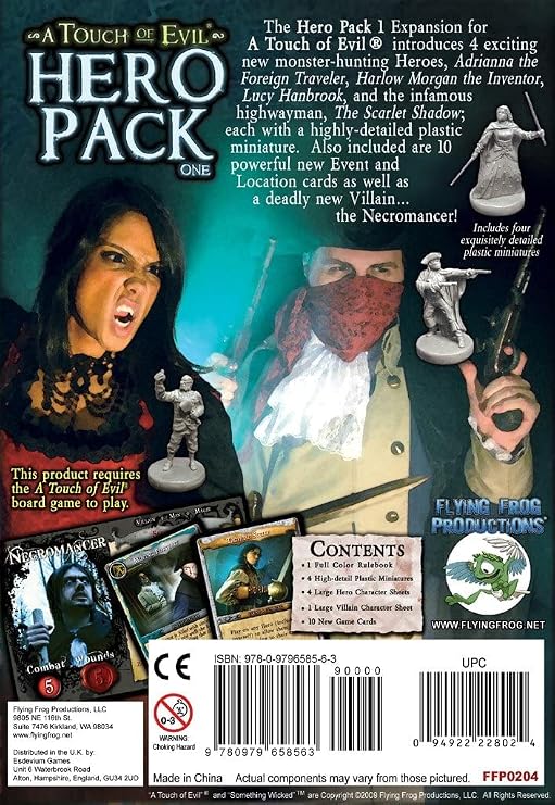 Flying Frog Productions A Touch of Evil: Hero Pack 2