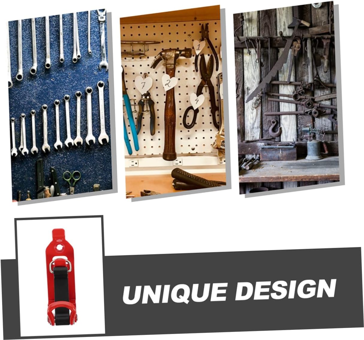 4pcs Quick Tool Holder Shovel Clamp Mount for Roof Racks Vehicle Tool Storage Brackets Construction for Efficient Organization and Securing