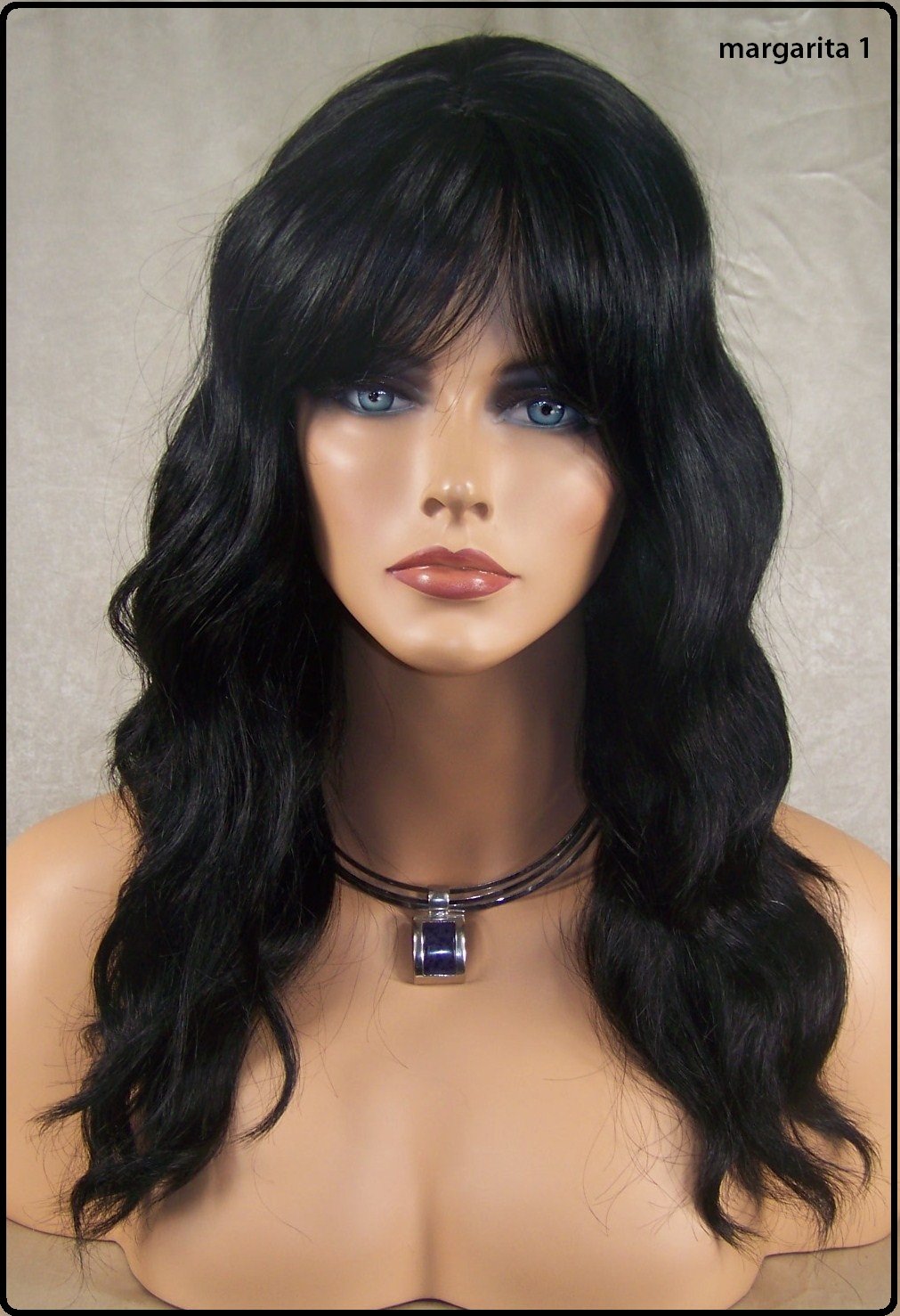 Beautiful Human Hair Blended with Heat Safe Synthetic Wavy