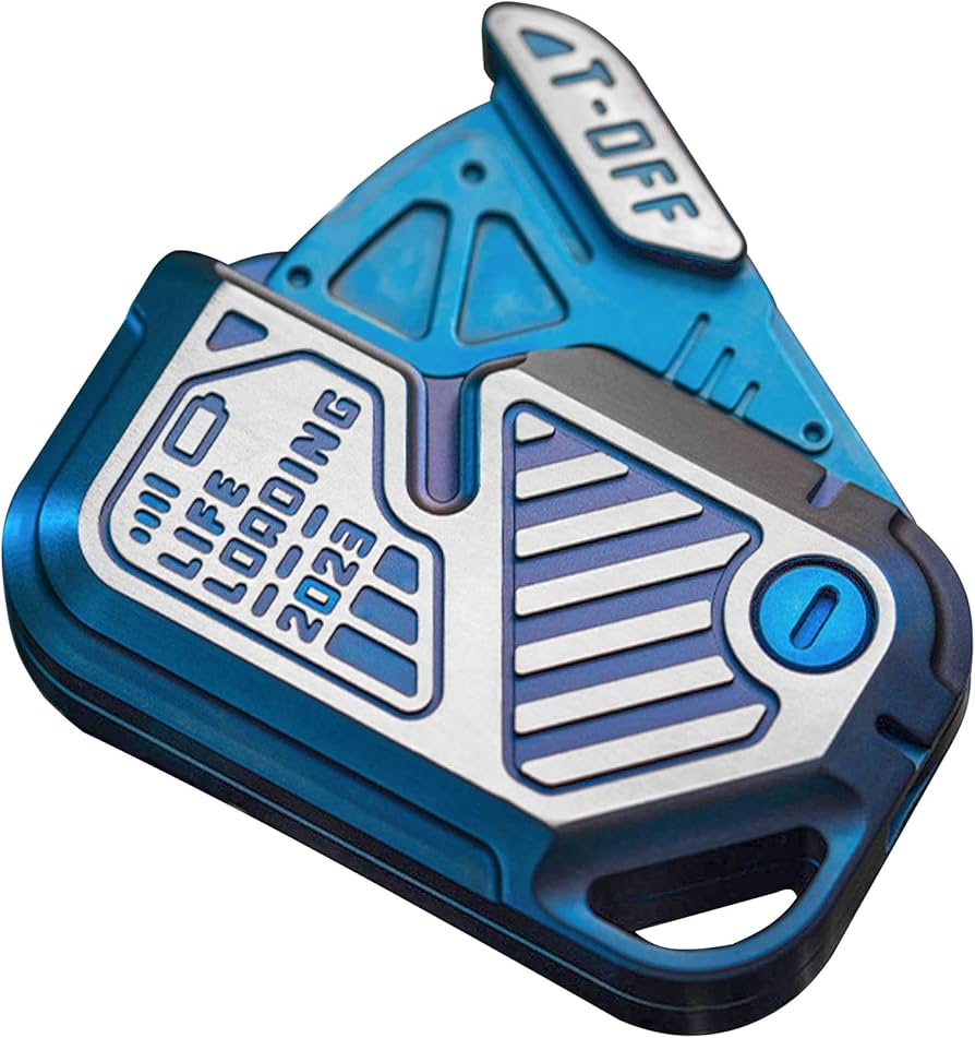 「新品発送」EDC フィジェットトイ　フィジェットスライダー Shark ブルー EDC フィジェットトイ フィジェットスライダー Shark ブルー