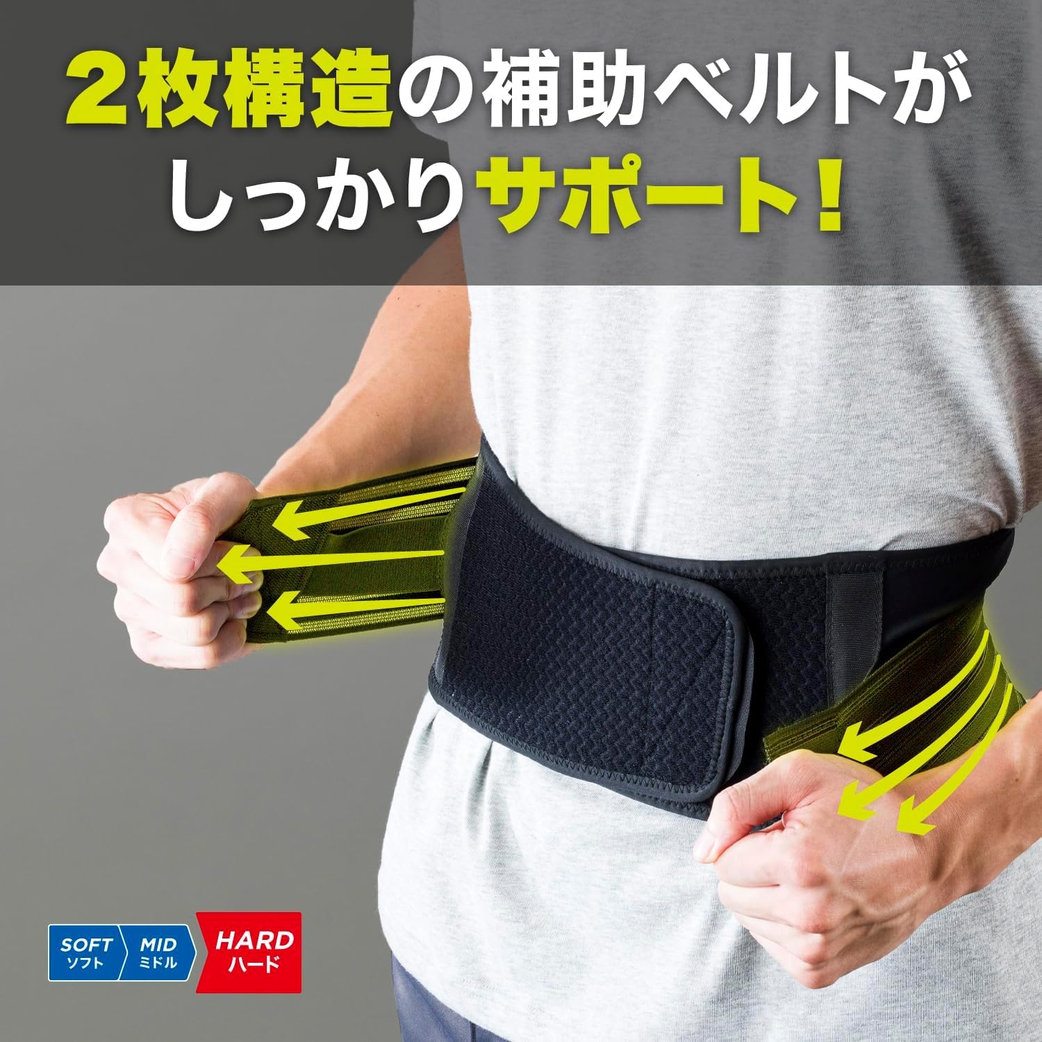 ZAMST ザムスト サポーター ZW-7 腰用 ベルト サイズL