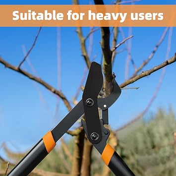 2 PCS Steel Blade for Fiskars Replacement 32 PowerGear 2 | Large Blade for Fiskars Garden Tools