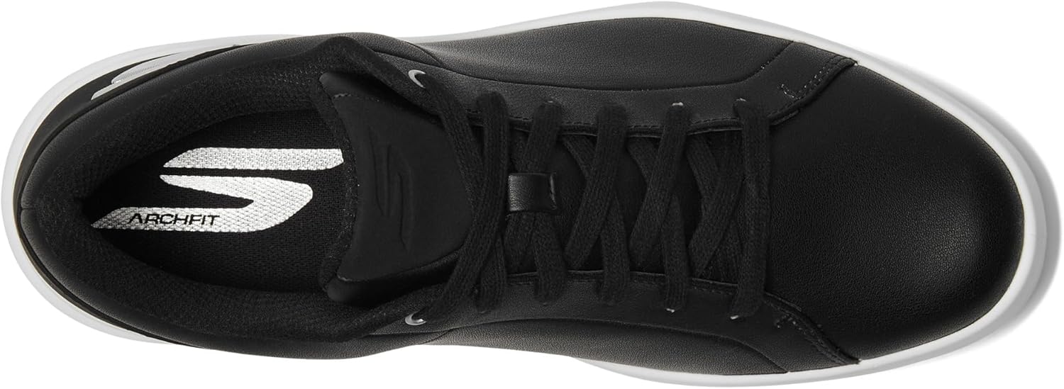 Skechers Mens Drive 6 Arch Fit Leather Relaxed Fit Spikeless Golf Shoe - Image 2
