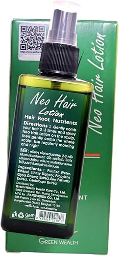Green Wealth Neo Hair Lotion 120ml For Men & Women