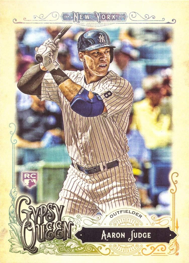 2017 Topps Gypsy Queen Baseball #168 Aaron Judge Rookie Card
