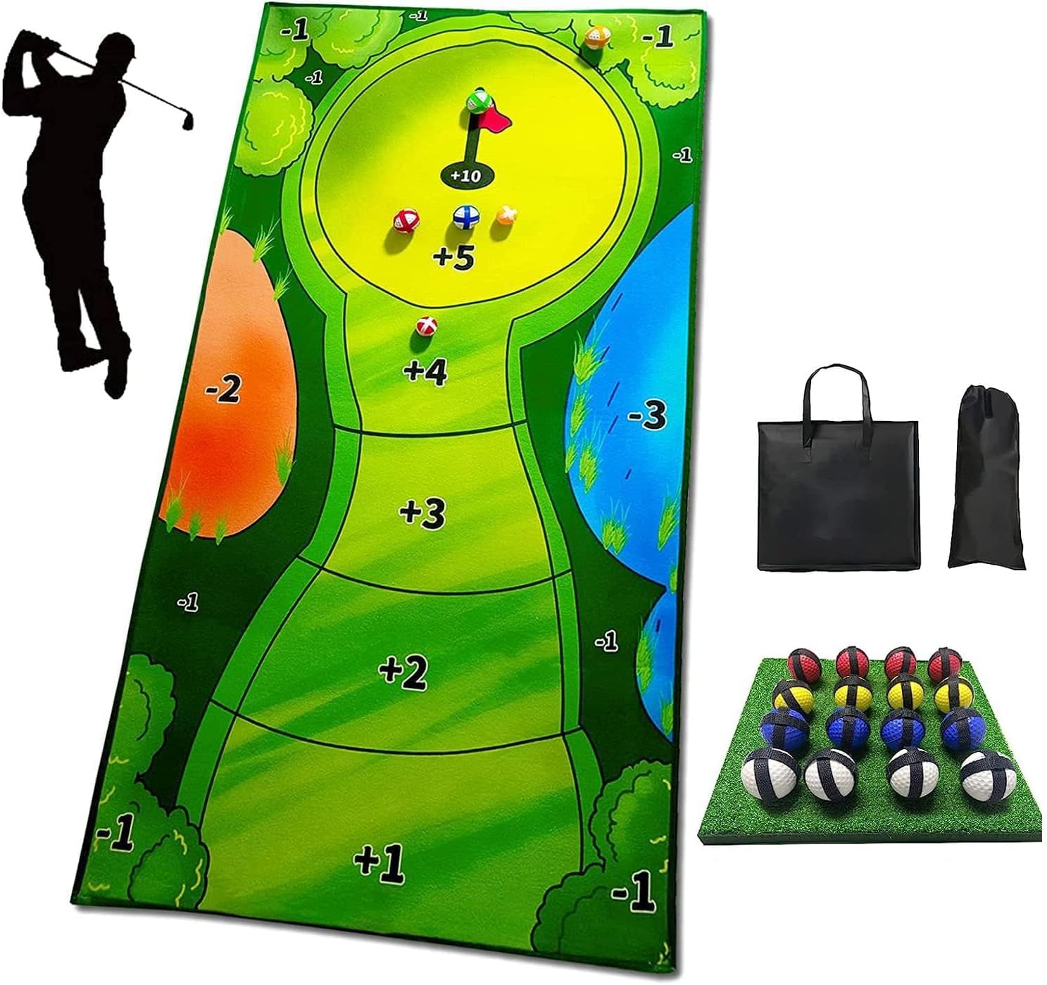 The Casual Golf Game Set, Golf Hitting Mats, Battle Royale Golf Game