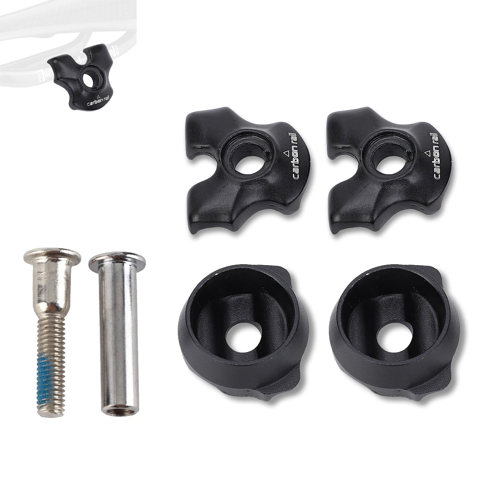 Abrazadera para Tija de Sillín Bicicleta 7x9mm, Acero Inoxidable abrazadera tubo de tija de sillín Sujeción Firme y Repuesto para Carretera, Plegable, Urbana y Bicis de Montaña