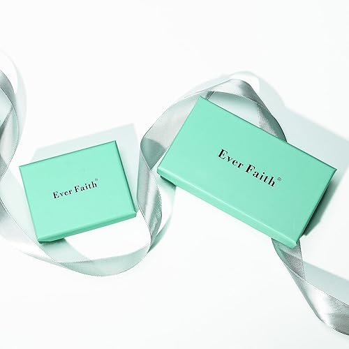 Miniatura 5 de EVER FAITH Bridal Hair Accessory Austrian Crystal 4 Daisy Flowers Barrette Clip for Women Clear Silver-Tone