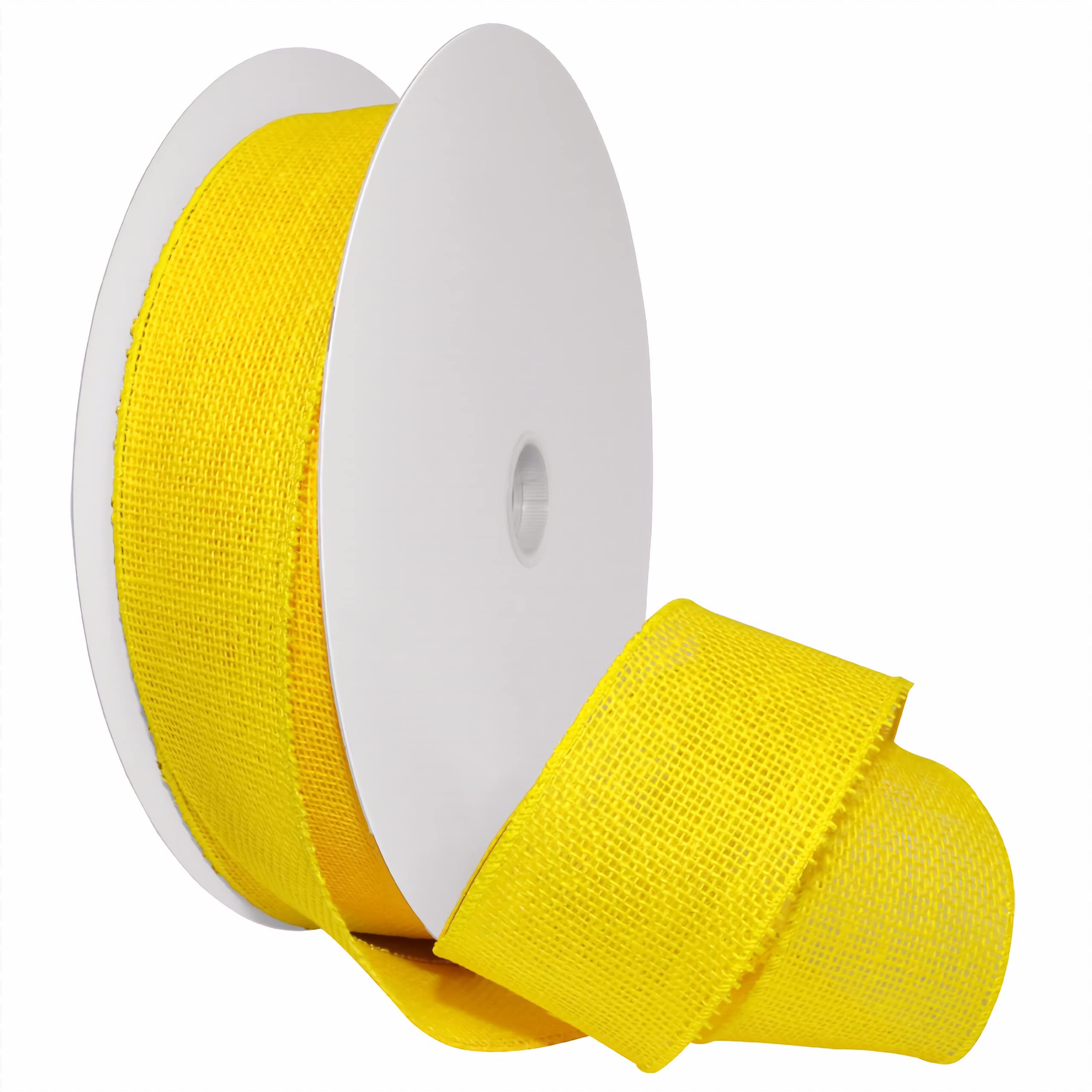 Morex Juteband Mit Draht – 6,3 Cm X 9,1 M, Orange, Mit Herbstmuster