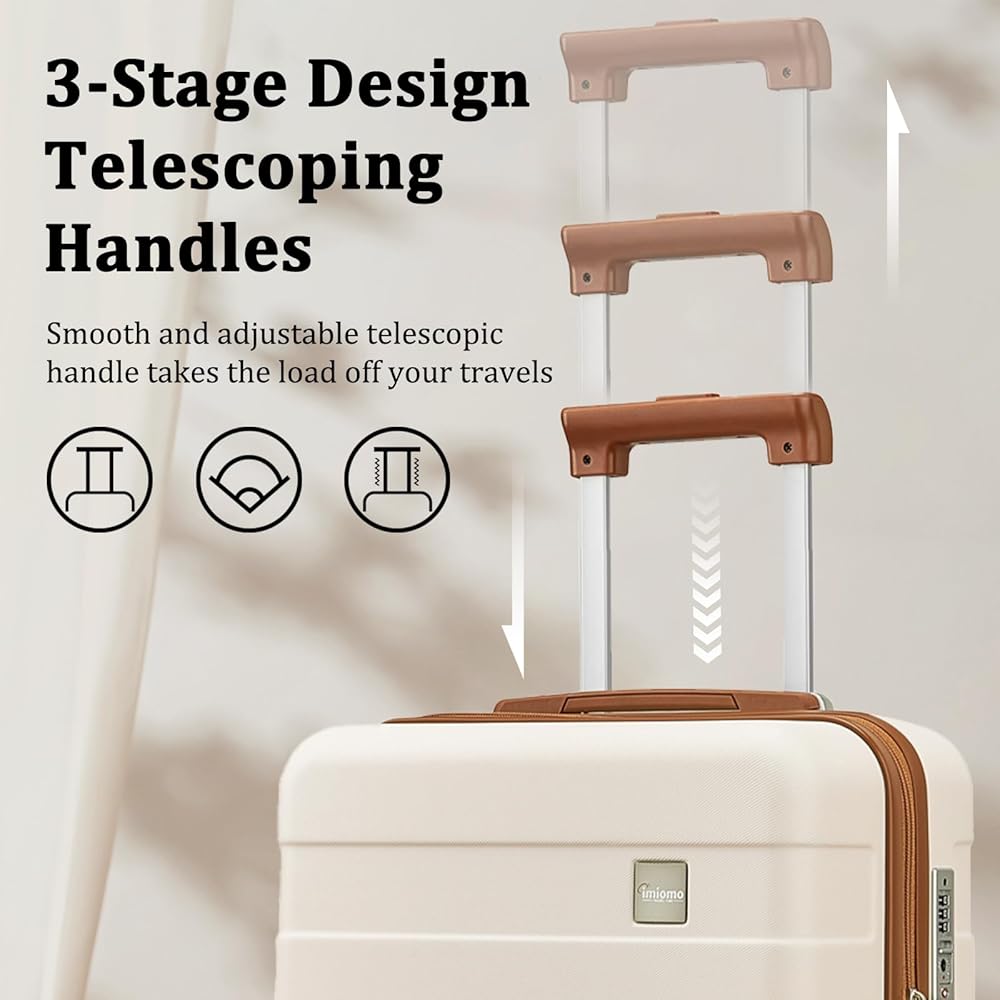 Amazon.com | imiomo Carry on Luggage 22x14x9 Airline Approved