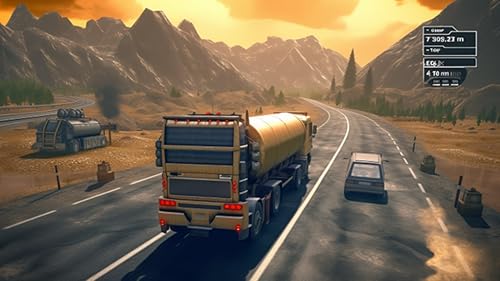 Oil Cargo Truck Transporter Offroad Driving Simulator 3D Games
