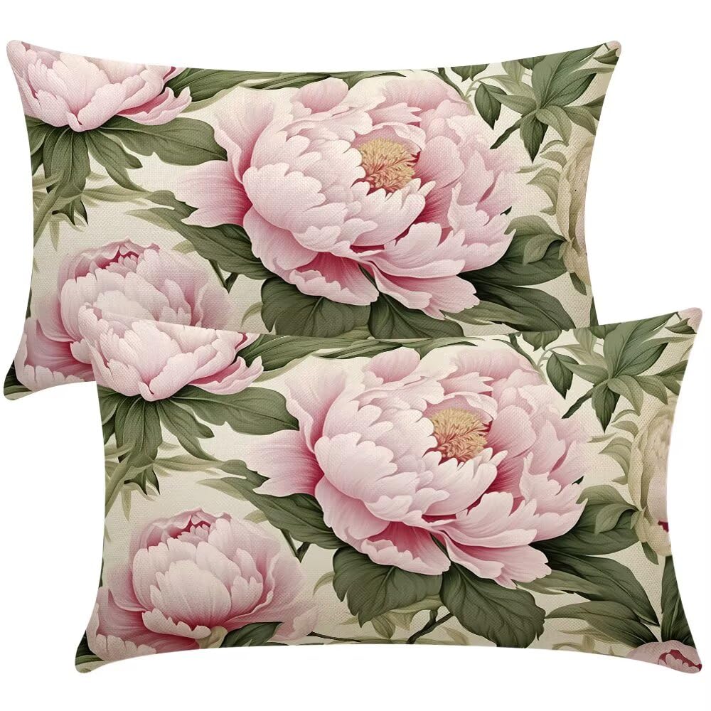 Housse coussin 50x60 cm en lin lavable pour protéger et rénover vos vieux coussins de canapé