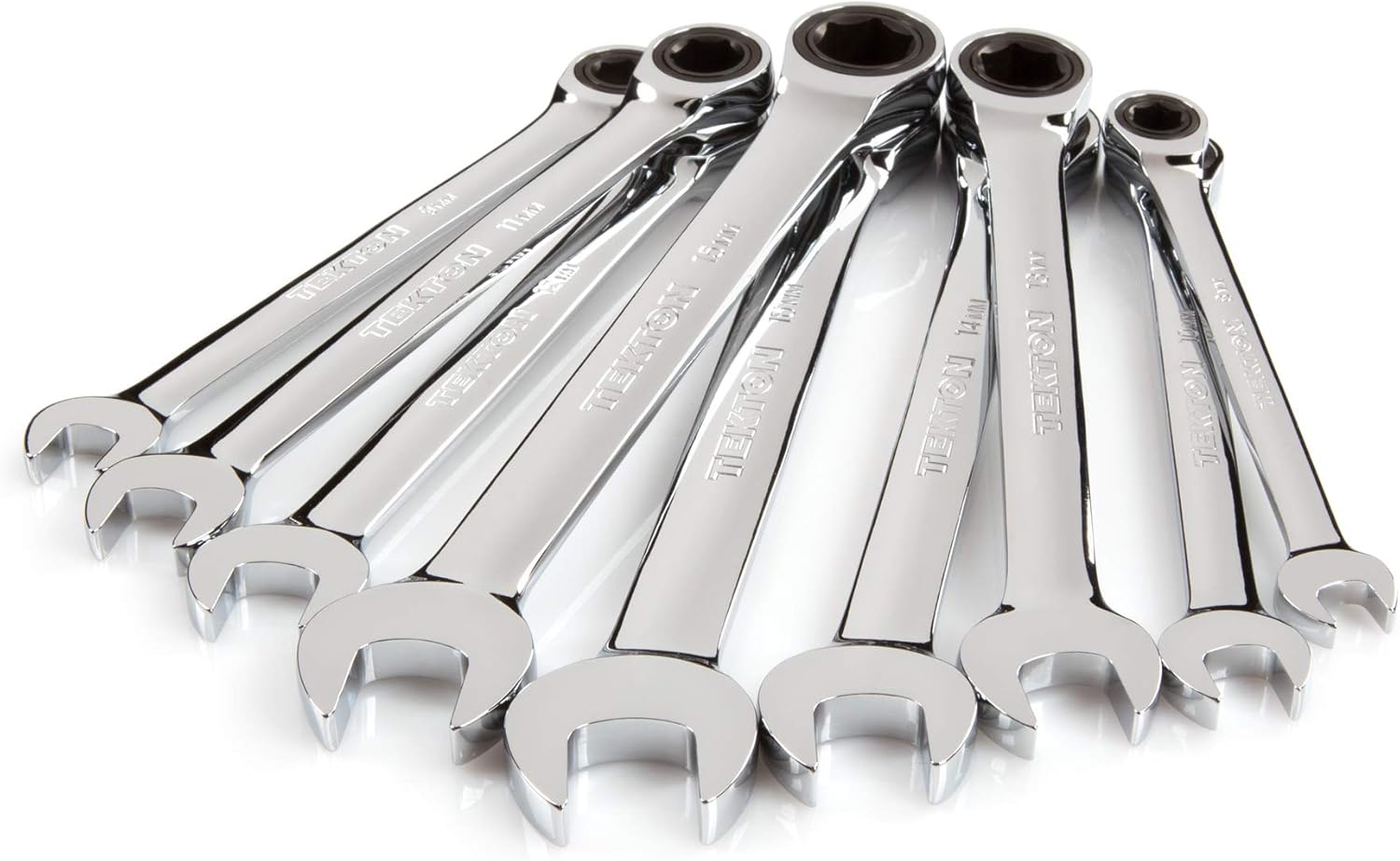 Best Cyber Monday 🔥 TEKTON Ratcheting Combination Wrench Set, 9-Piece (8-16 mm) - Pouch | WRN53187