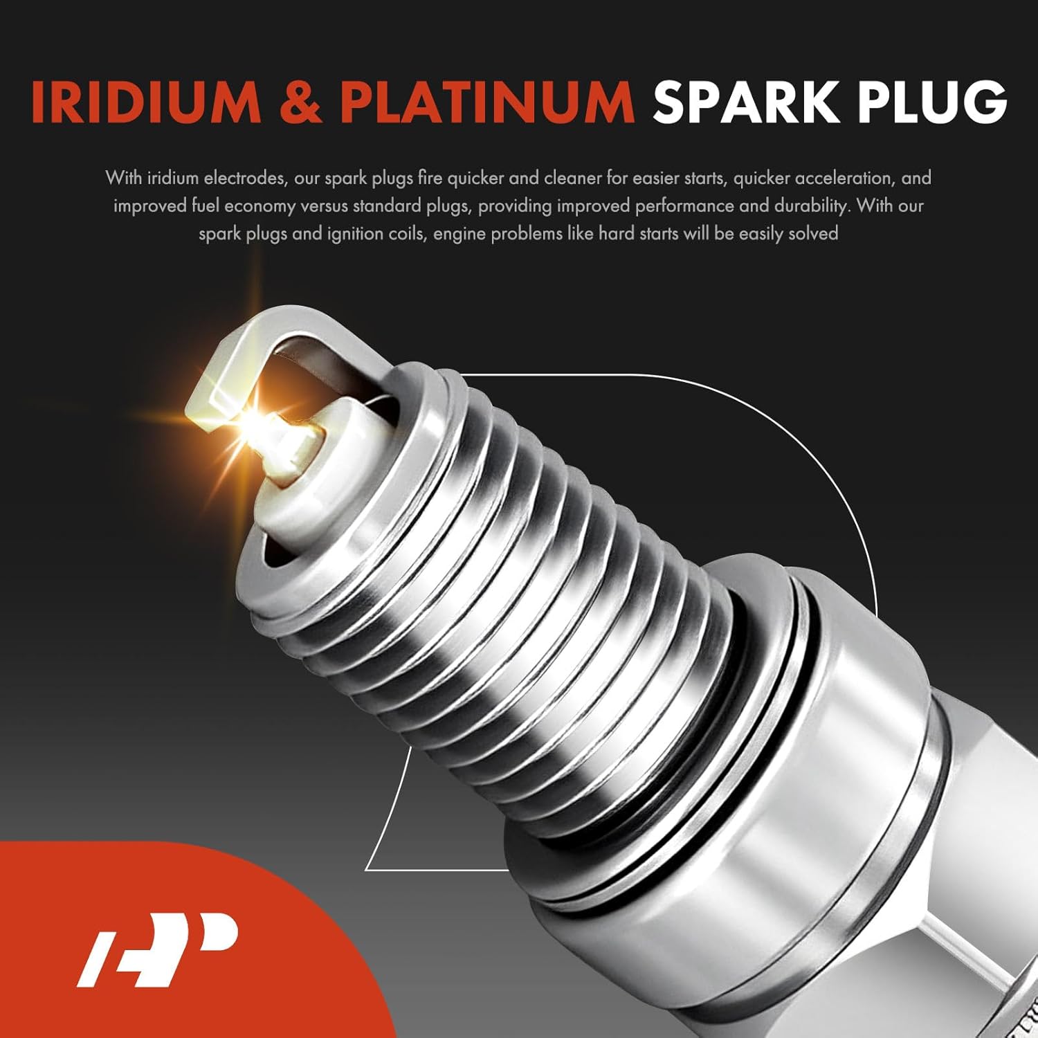 A-Premium 3x Ignition Coil Pack and 6x Iridium Spark Plugs Compatible with Mercedes-Benz C280 1994-1997, C36 AMG 1995-1997, E320 1994-1997, S320 SL320 1994-1996, 300CE 300E 300TE 1993