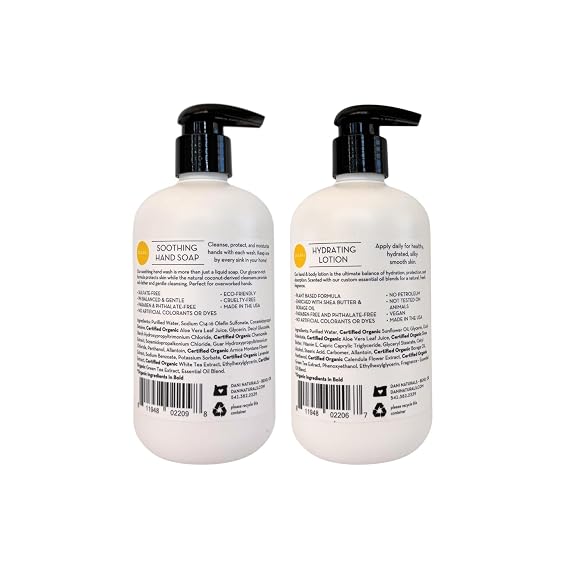 Sandalwood Vanilla Hand Wash & Lotion Set Warm & Nourishing Daily Hand Care Duo Comforting Vanilla & Earthy Sandalwood