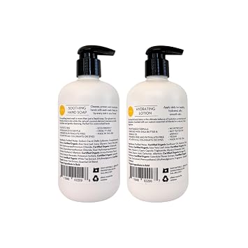 Sandalwood Vanilla Hand Wash & Lotion Set Warm & Nourishing Daily Hand Care Duo Comforting Vanilla & Earthy Sandalwood
