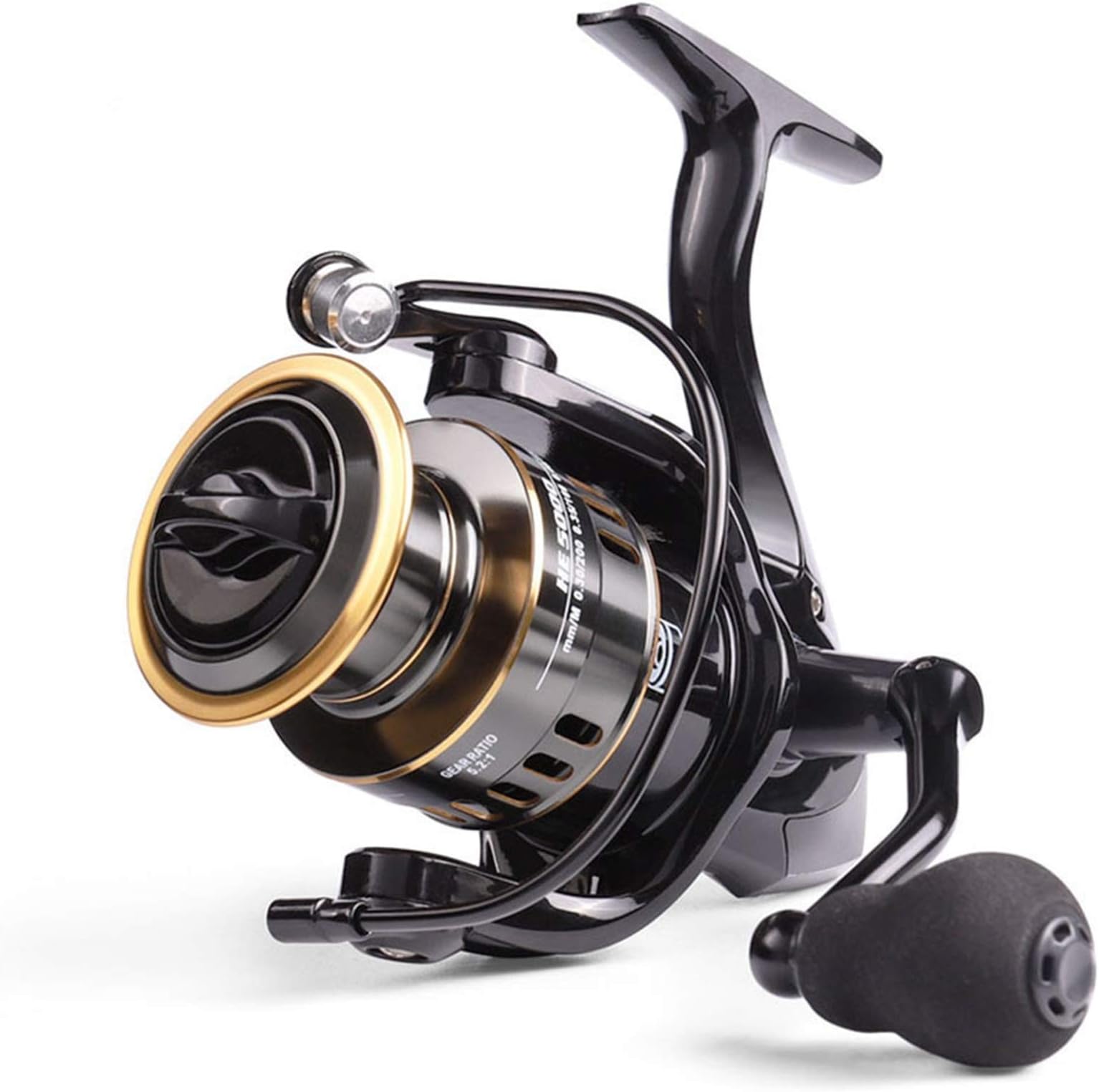 Spinning Reels Ultra-Light Smooth Fishing Reel Fishing Reel All Metal Spool Spinning Reel 10KG Max Drag Stainless Steel Handle Line Spool Saltwater Fishing Accessories