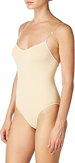 Capezio womens Camisole Leotard With Clear Transition Straps