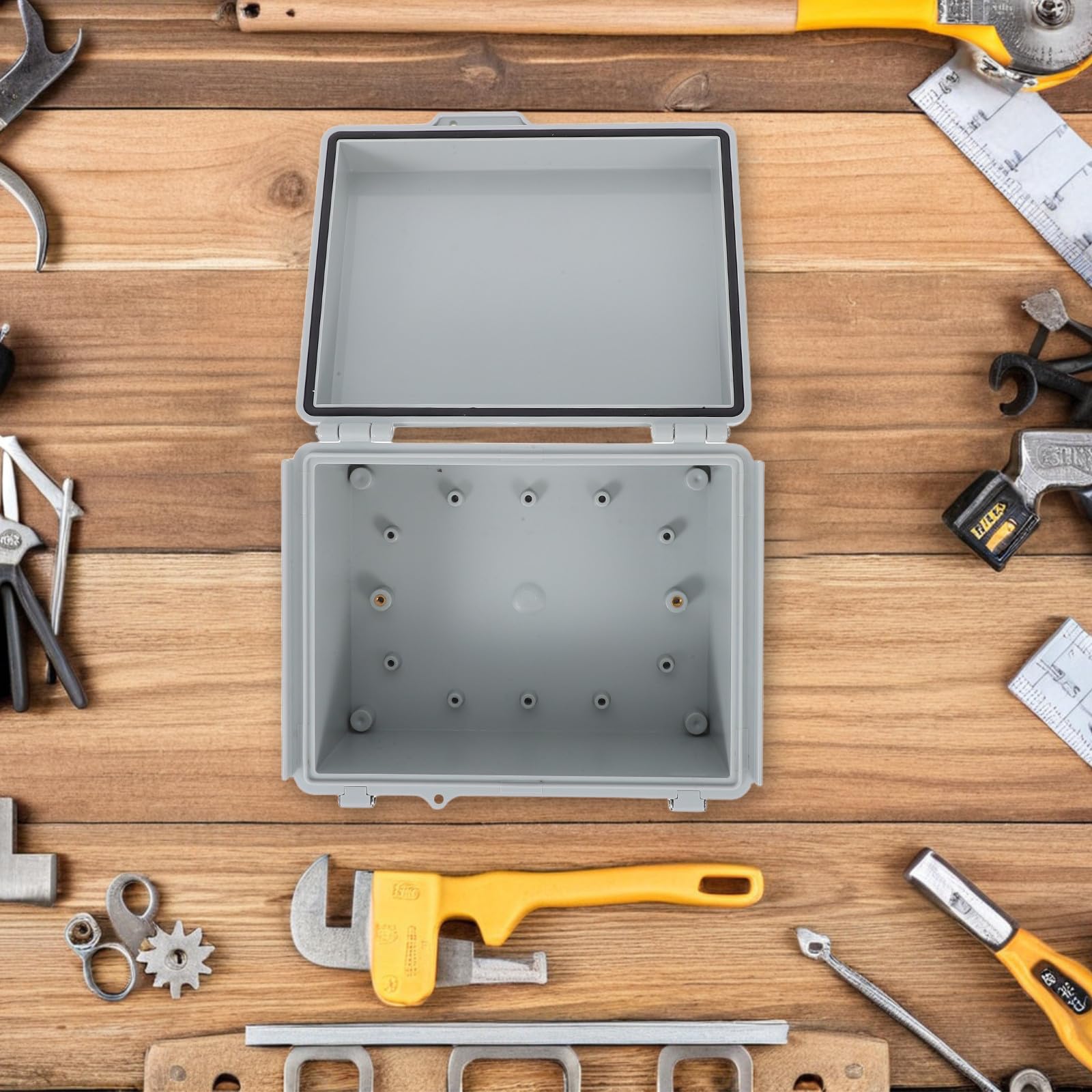 Caja de Conexiones Externa de Plástico Resistente Intemperie