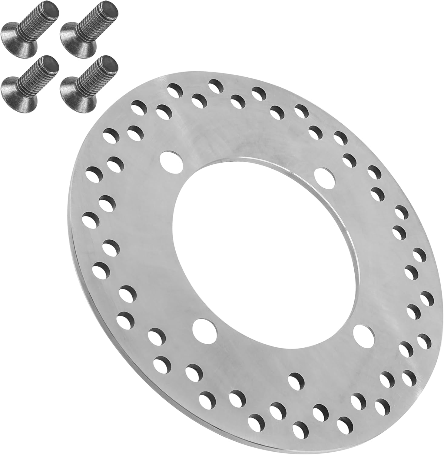 Caltric Brake Disc with Bolt Compatible with Polaris 5263266 7518978 Front or Rear Left Right