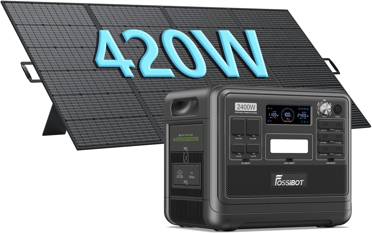 TogoPower Centrale Elettrica Portatile 300W | Batteria 231Wh | Uscita AC Onda Pura E USB-C PD 60W | Per Campeggio
