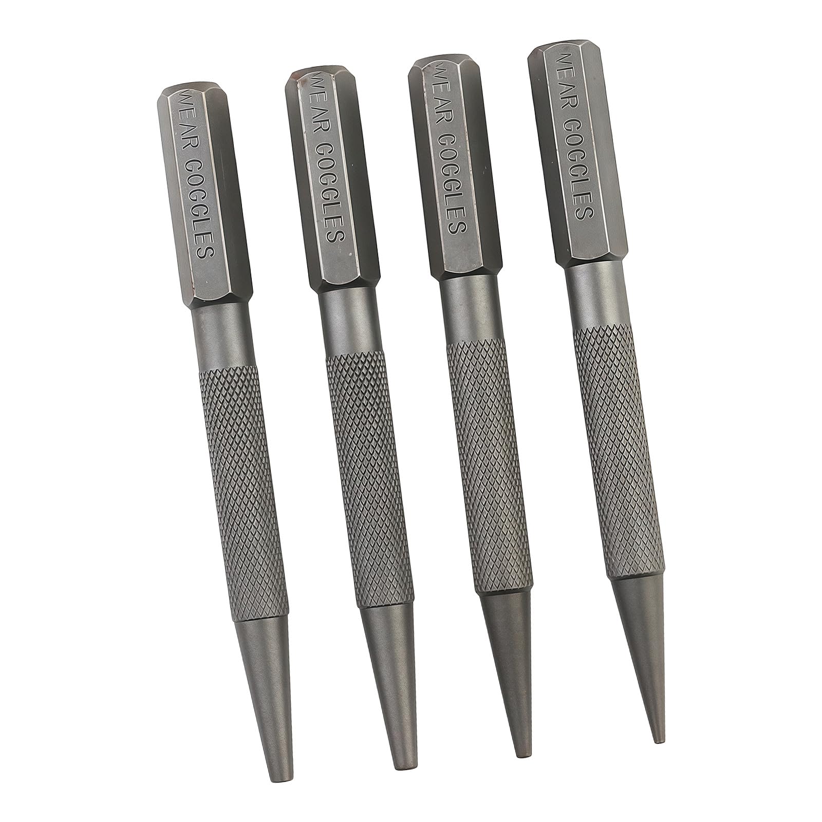 User Friendly Manual Center Punches Tool High Hardness Center Nonslip Handle Tapered Point Punching Locator Nails Tool