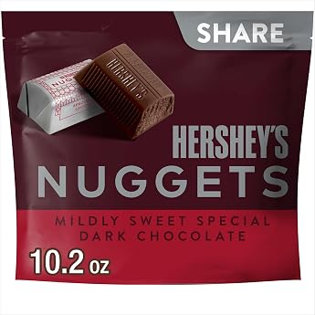 Hersheys Nuggets Share Size Dark Chocolate - 10.2 oz