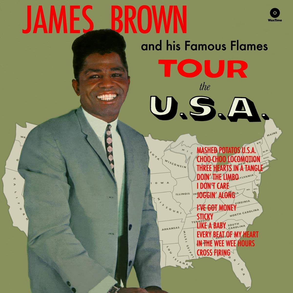 James Brown and his Famous Flames Tour the USA + 2 bonus [VINYL]