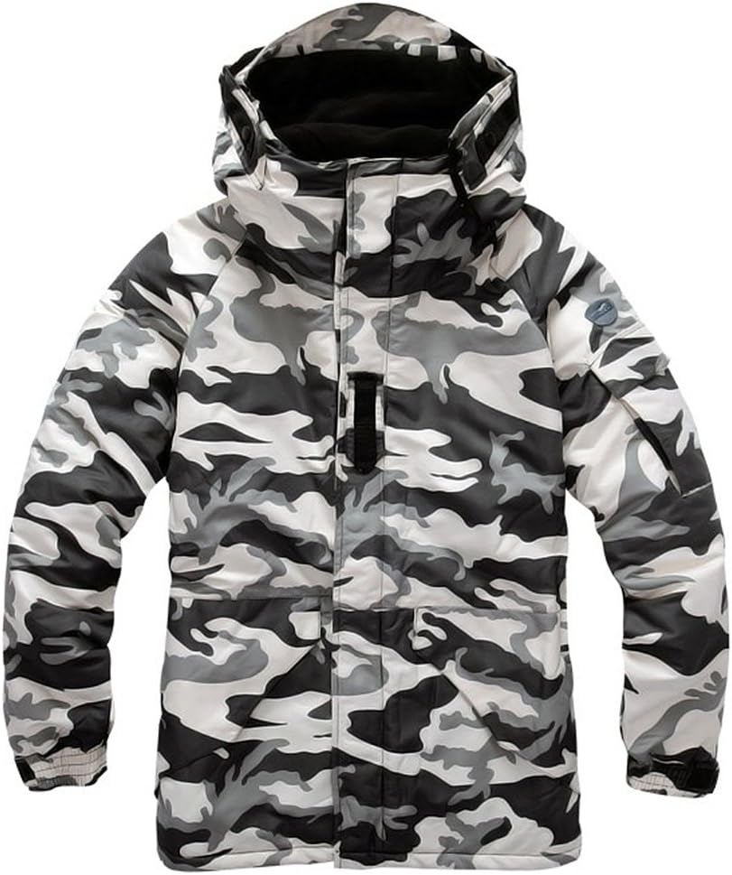 Mens Premium Waterproof Ski Snowboard Board Wear Jacket Jumper Parka Camo