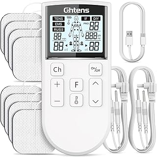 GHTENS Électrostimulateur 5 en 1 (TENS/EMS)