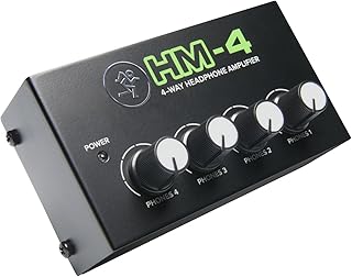 Mackie HM Series, 4-Way Headphone Amplifier Mixer Accesso...
