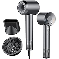 Asciugacapelli, 160.000 Giri/min Phon Capelli Professionale con 500 Milioni Ioni Negativi