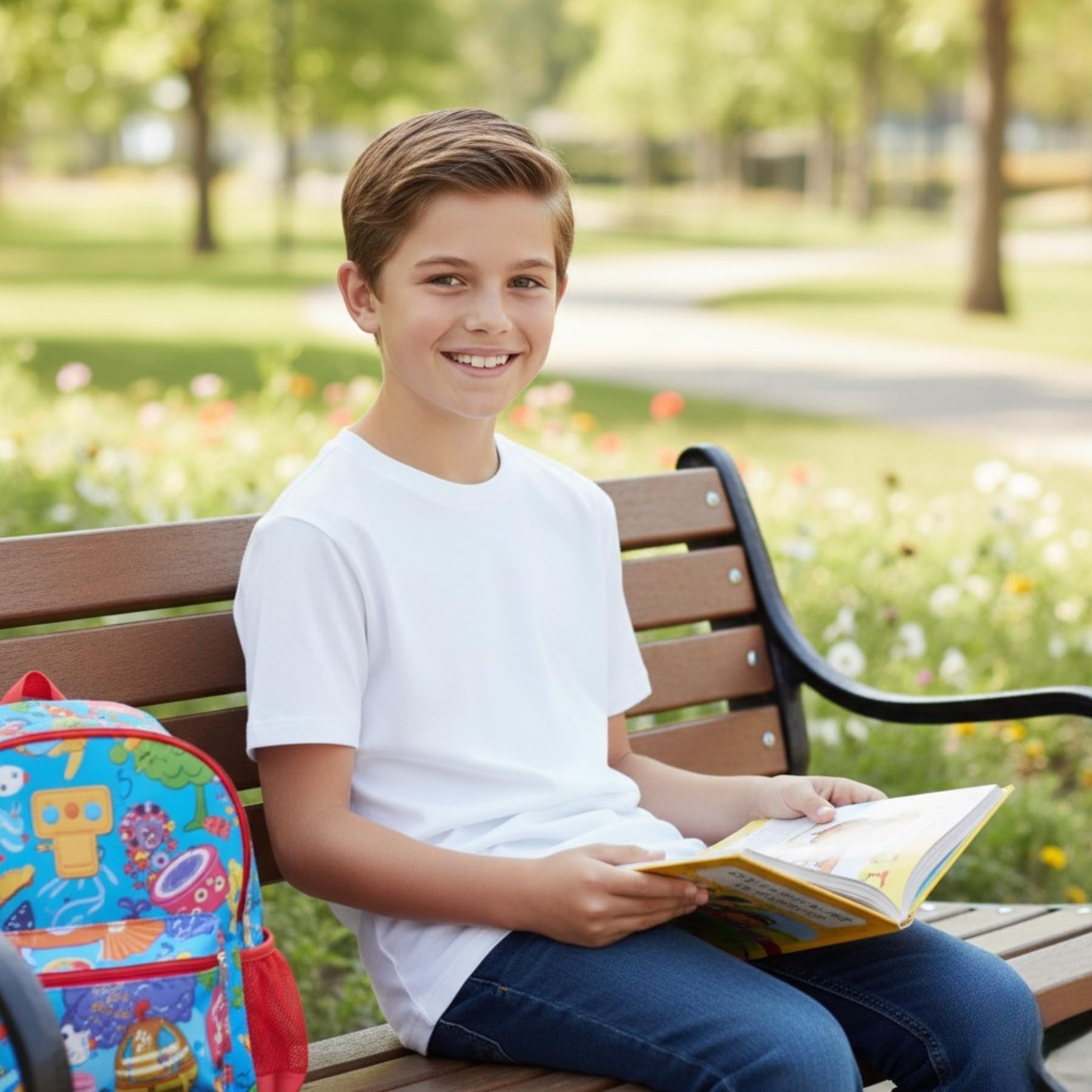 A2Z 4 Kids Opakowanie 5 Sztuk Dla Dzieci Dziewcząt I Chłopców Gładka Koszulka Z Miękkiego Materiału Do Szkoły Wf Koszulka T Shirt Lekka Letni Top Dla Dzieci W Wieku 2-13 Lat