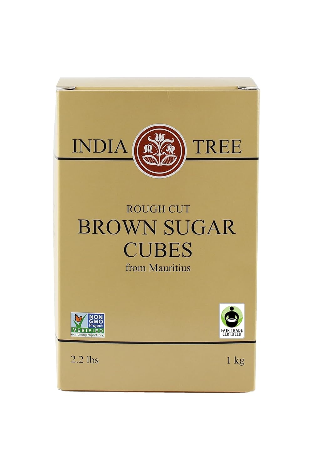 India Tree White European-Style Sugar Cubes, 2.2 Pound
