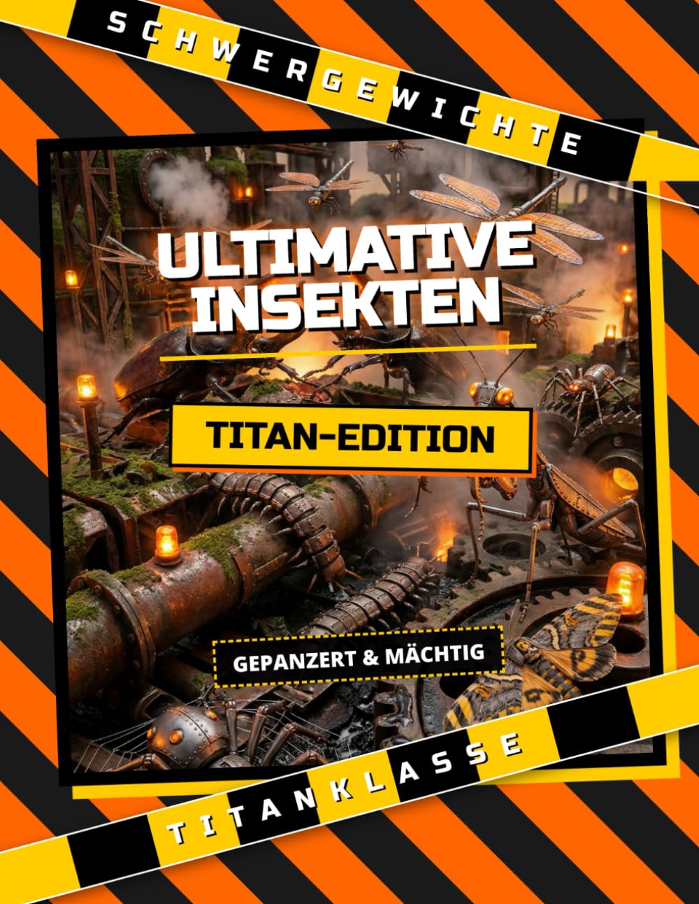 Ultimative Insekten – Titan-Edition: Das geniale Tierbuch im Sammelkarten-Style: Die stärksten und gefährlichsten Käfer & Insekten der Erde – Rekorde, Fakten & Werte (Geschenk für Kinder ab 6 Jahren)