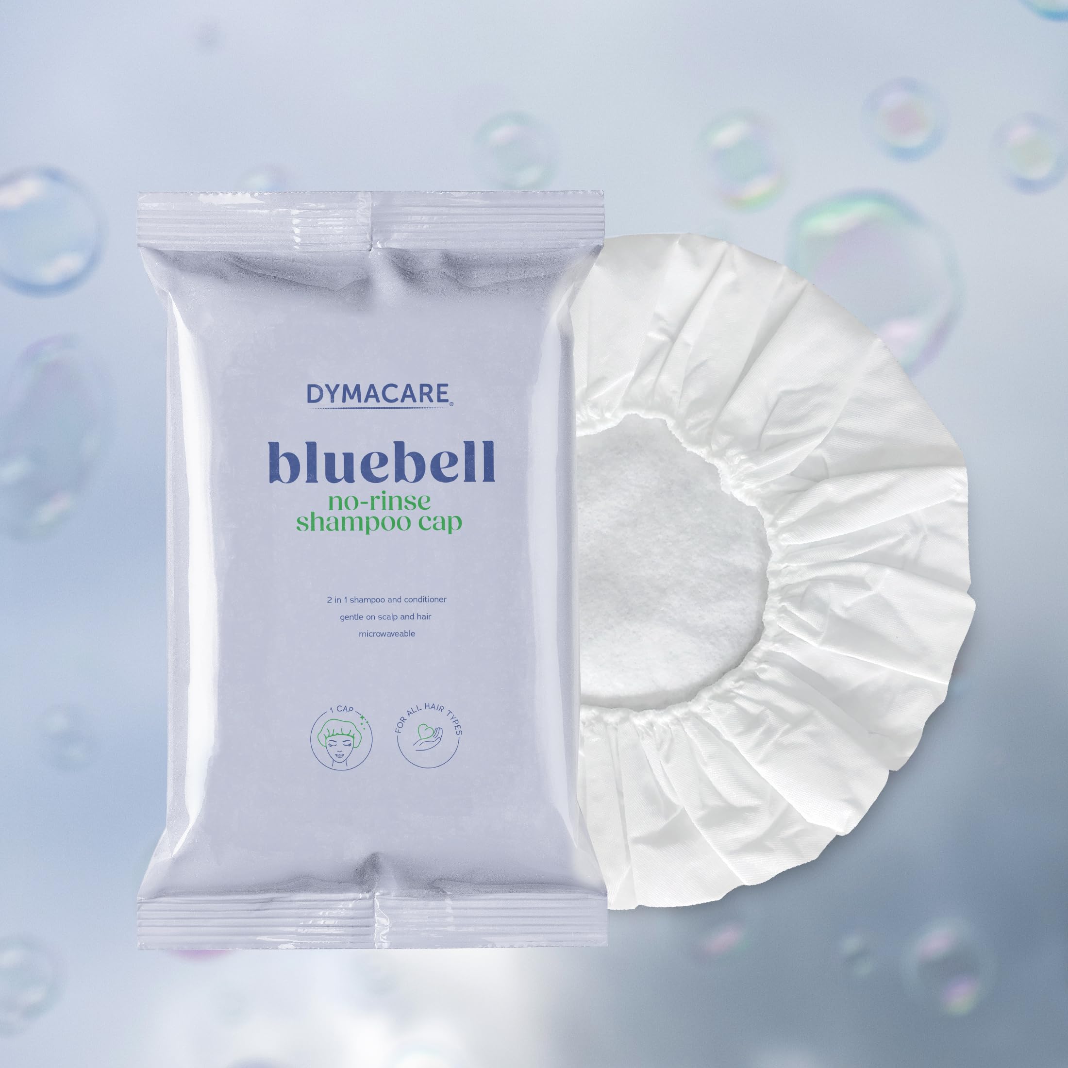 DYMACARE Bluebell No Rinse Shampoo Cap, 99.98 ml (Pack of 1) - Image 3
