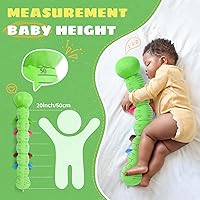 Vista 6 de Juguetes para bebés de 6 a 12 meses, oruga musical, animales de peluche, juguetes para bebés de 0 a 3 a 6 meses, juguetes sensoriales para bebés