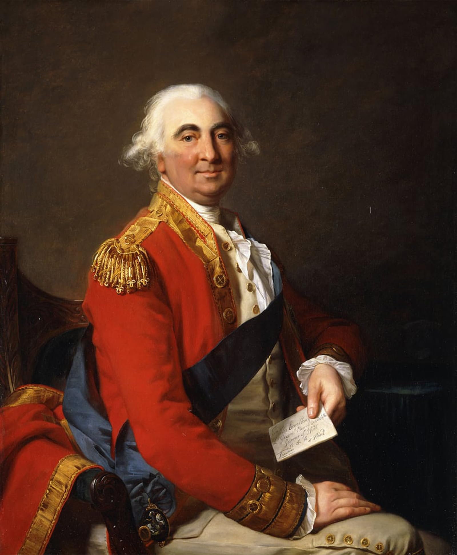 Affiche portrait de William Petty impression sur toile 60x90cm