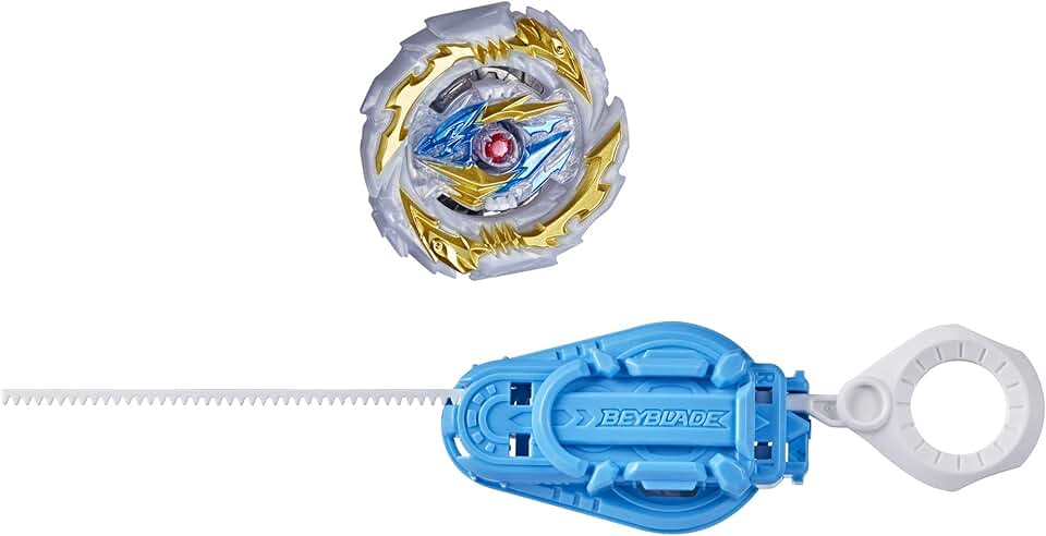 Bey Blade Burst Surge Speedstorm Triumph Dragon D6 Spinning Top Starter Pack – Attack Type Battling Game Top with Launcher, Toy for Kids
