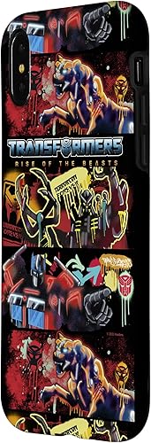 Vista 8 de Funda para iPhone 12/12 Pro Transformers: Rise of the Beasts Epic Graffiti Battle Panels