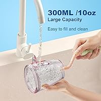 Vista 3 de Water Flossers for Teeth, 300ML Cordless Oral Irrigator Rechargeable Dental Flosser Picks with 5 Modes 5 Jet Tips,IPX7 Waterproof Teeth Cleaner for