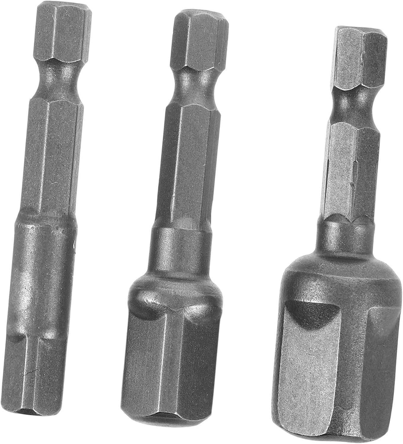 3Pcs Multi Socket Adapter Heavy Duty High for Power Drill Quick Conversion for DIY Projects Durable Construction