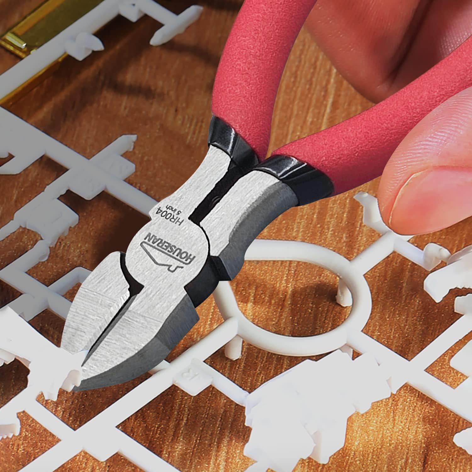 5 inch Wire Cutters, 5 Pack Diagonal Cutters, Side Cutters, Wire Cutter Set, Wire Snips, Small Diagonal Cutters with Spring Loaded, Diagonal Cutting Pliers for Crafts, Jewelry Making